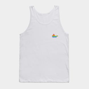 Whale Rainbow Pride Shirt, LGBTQ, Gay Shirt, Lesbian Shirt, Gift for Gay Lesbian, Queer Pride Month Tank Top